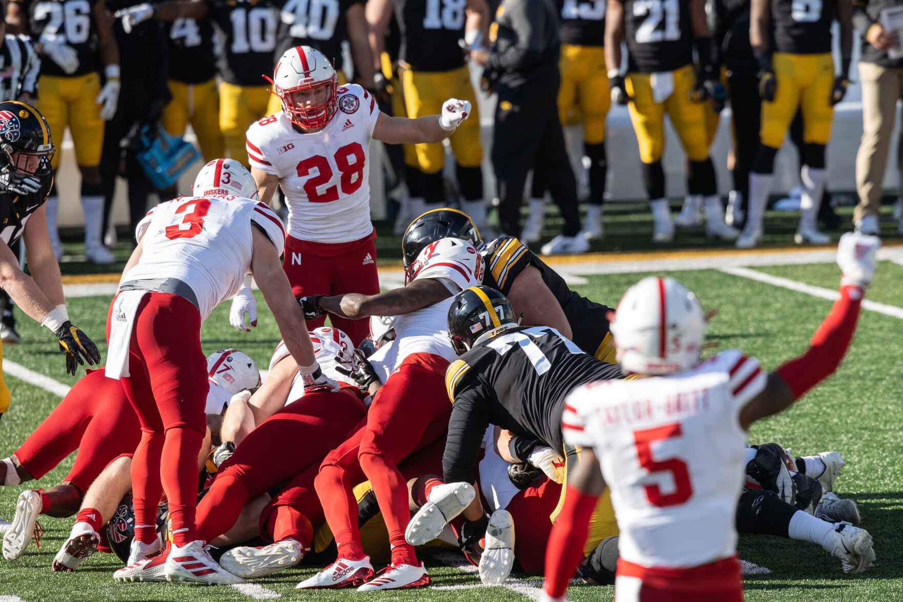 Nebraska Football vs. Iowa Photo No. 15